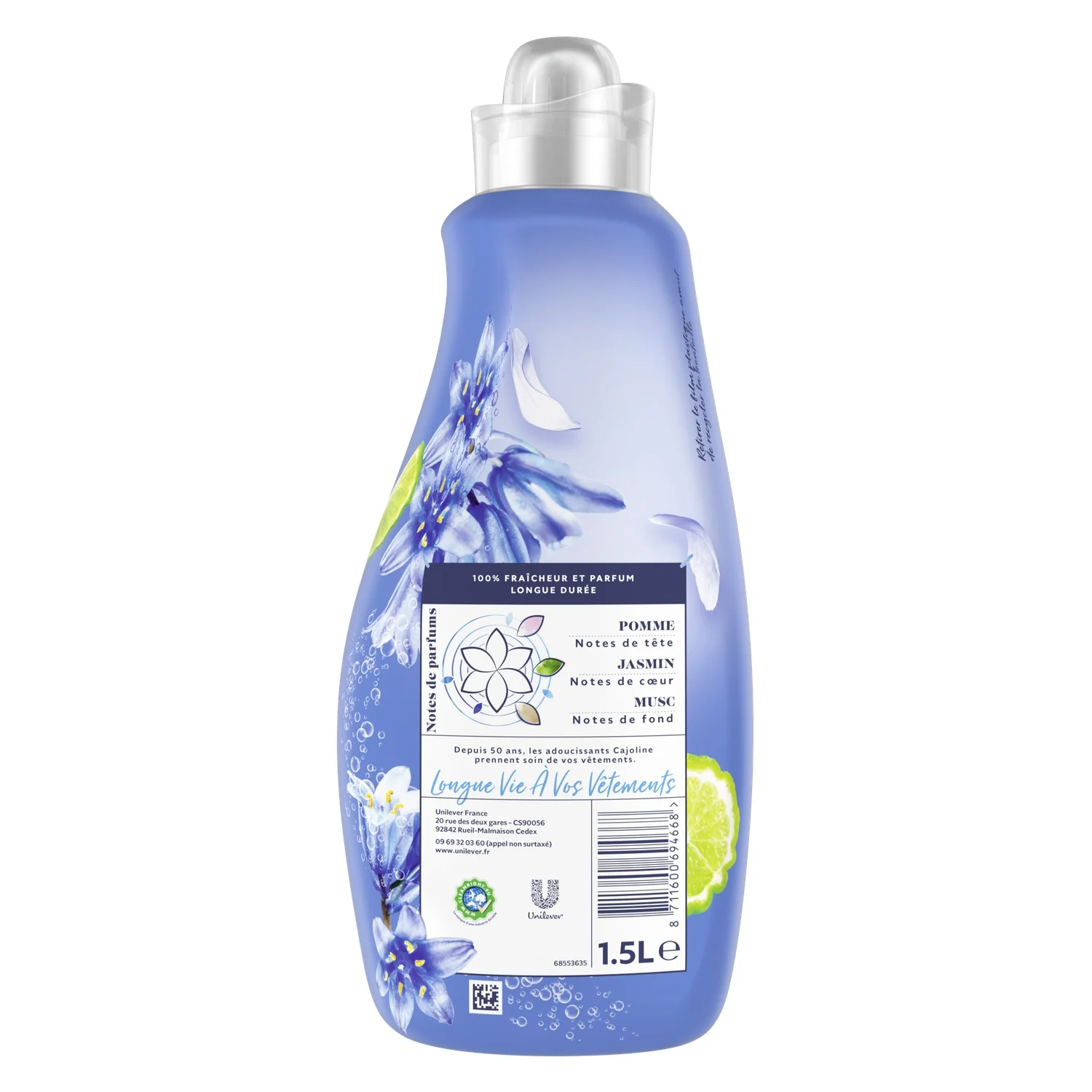 Adoucissant liquide Cajoline Fleur de la passion et Bergamote – Image 2