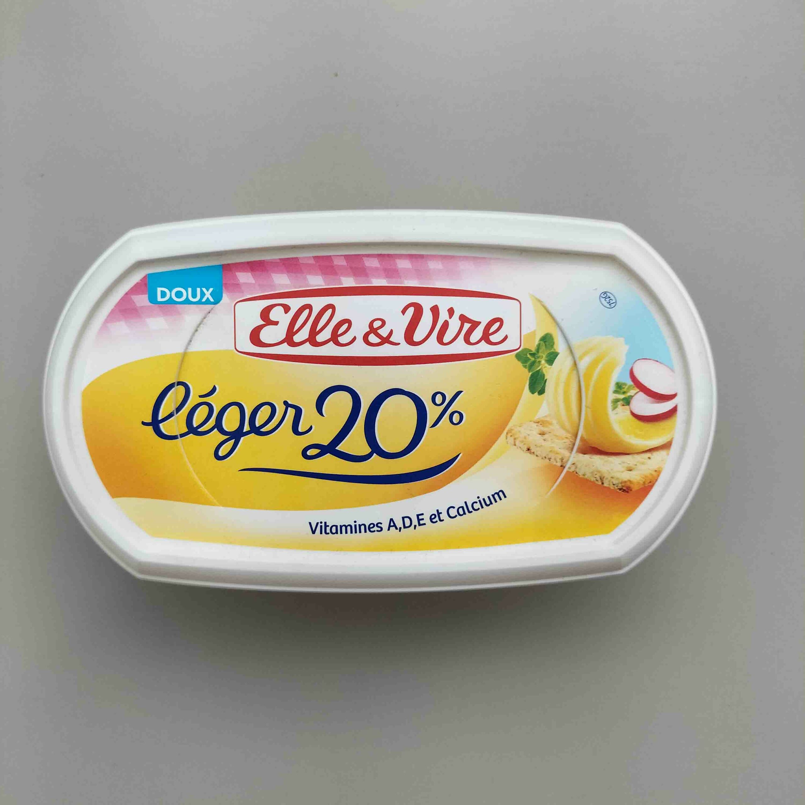 Beurre doux léger Elle & Vire