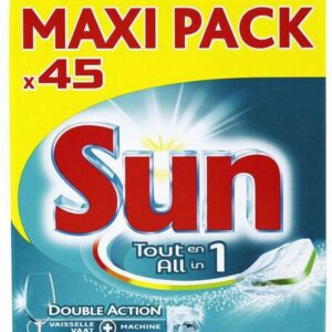 Pastilles lave vaisselle Sun tout en 1