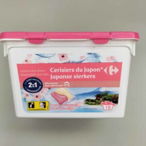 CARREFOUR Lessive Capsule Duo-Doses Cerisiers Du Japon