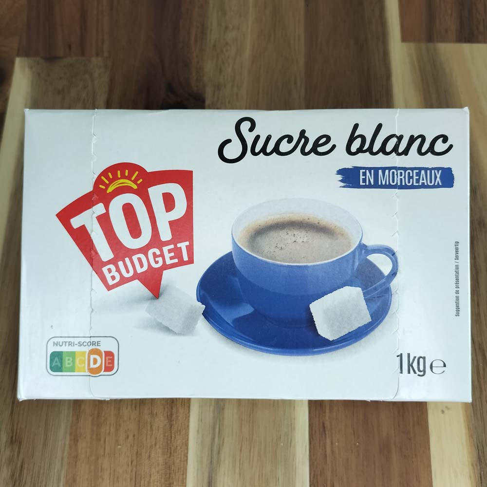 Sucre blanc en morceaux Top Budget – Image 3