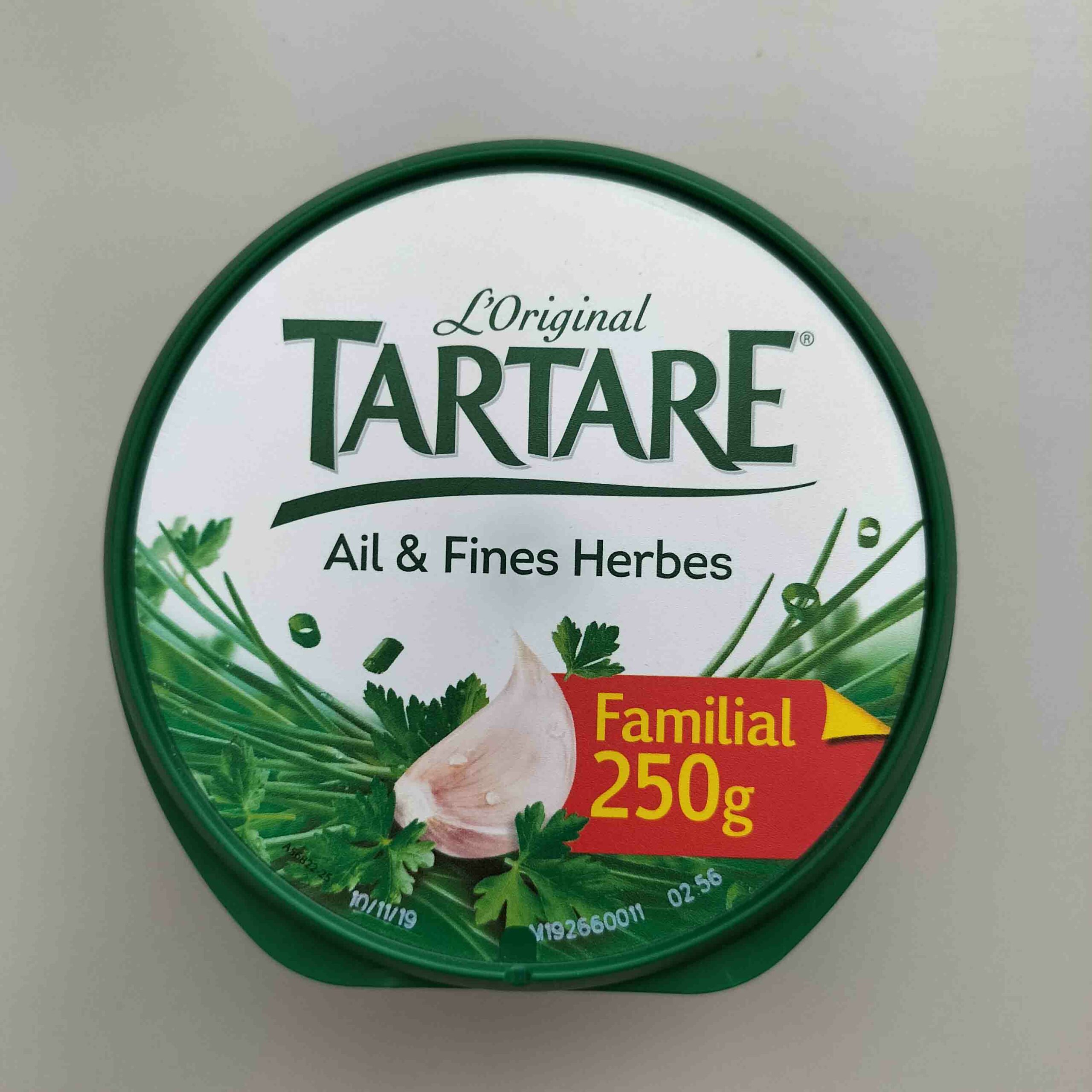 Tartare l'original - Ail et Fines herbes