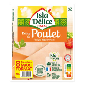 8 tranches de blanc de poulet Isla Délice Hallal