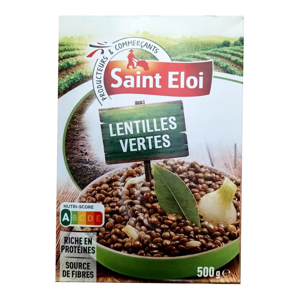 Lentilles vertes - Saint Eloi - Intermarché