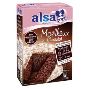 Préparation Alsa Moelleux au chocolat