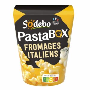 Pâtes fraîches fromages italiens PASTABOX SODEBO
